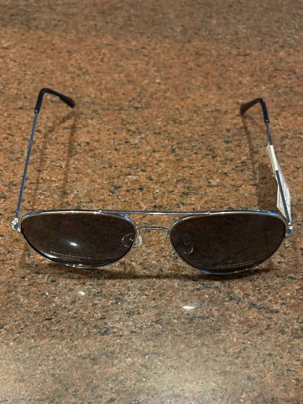 Mirrored Silver Rims Sunglasses - NWT